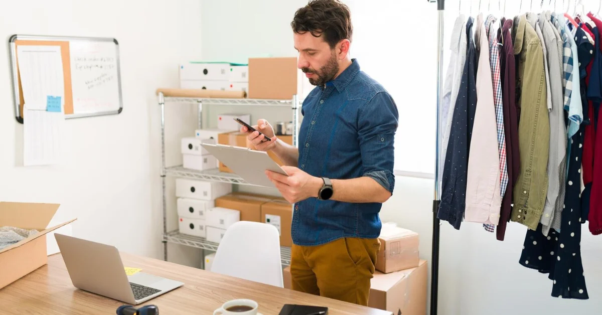 a professional man using mobile phone
